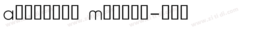 Allencon Medium字体转换 Allencon Medium字体转换